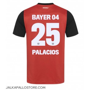 Bayer Leverkusen Exequiel Palacios #25 Kotipaita 2024-25 Lyhythihainen